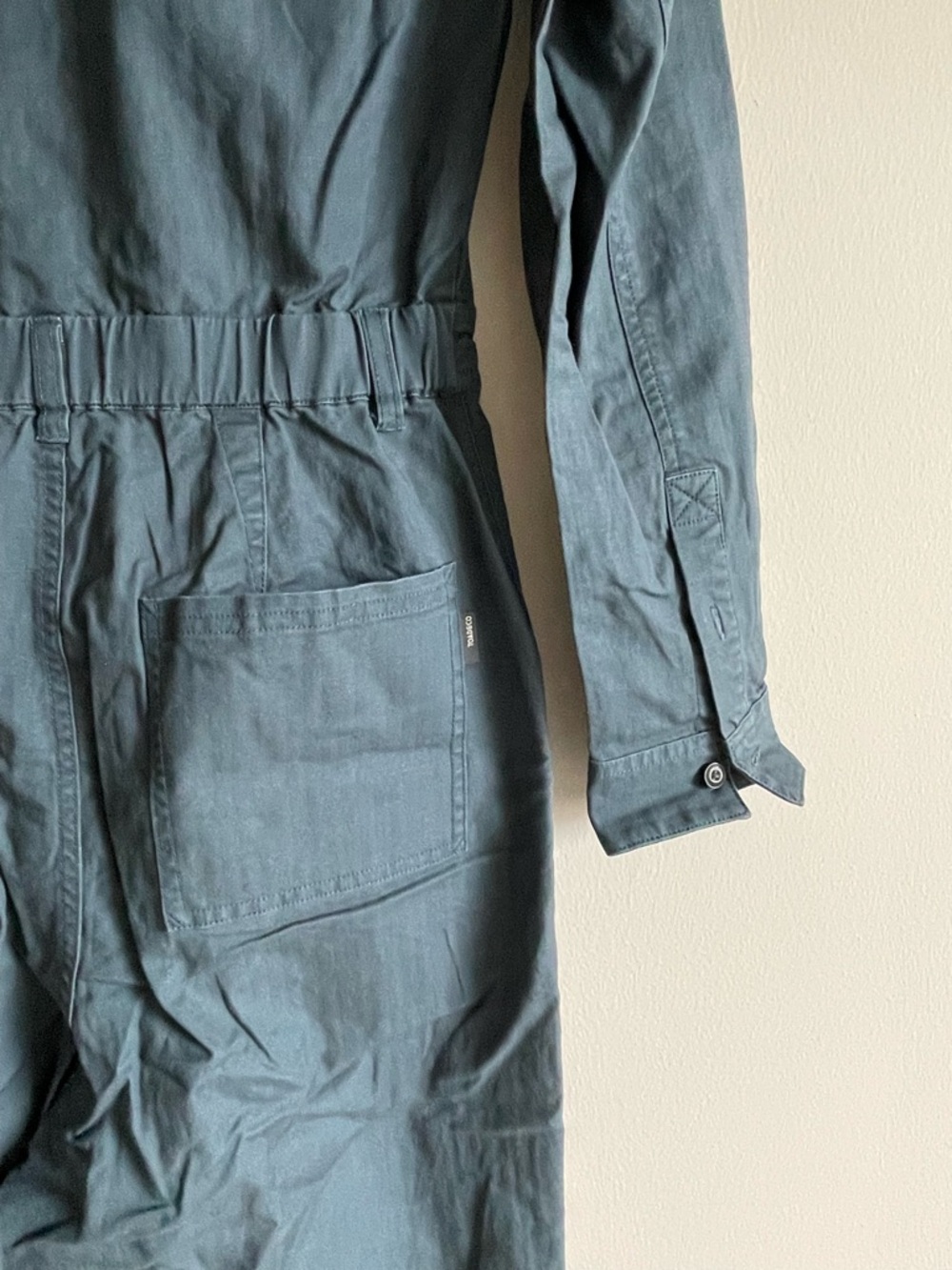 Toad&Co Women's Blue Juniper Coveralls Longsleeve Boiler Jumpsuit | xs - Picture 8 of 12